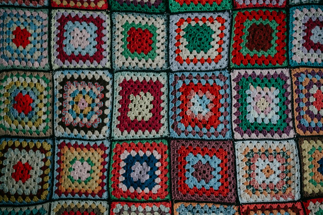 Colorful granny squares